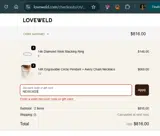 NEWLW25 coupon verification screenshot