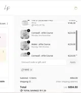 LP Nails coupon verification screenshot