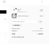 LP Nails coupon verification screenshot