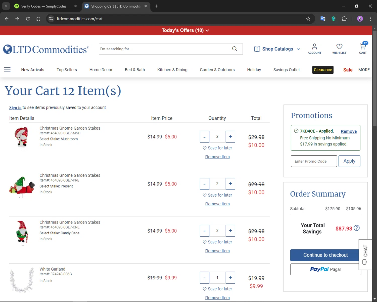 LTD Commodities Promo Codes 20 Off October 2024