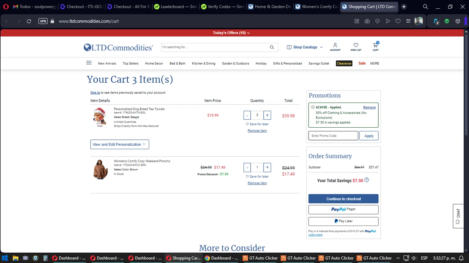 how to use LTD Commodities coupons