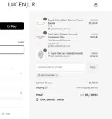 Lucenjuri coupon verification screenshot