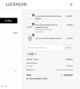 Lucenjuri coupon verification screenshot