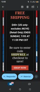 Luck Shop coupon verification screenshot