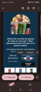 Luck Shop coupon verification screenshot