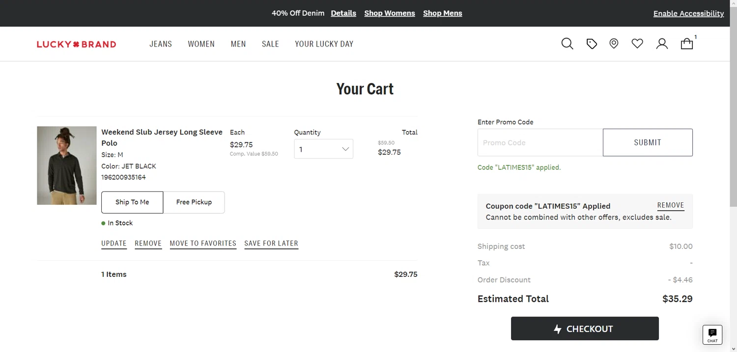 Lucky Brand Promo Codes 15 Off March 2024