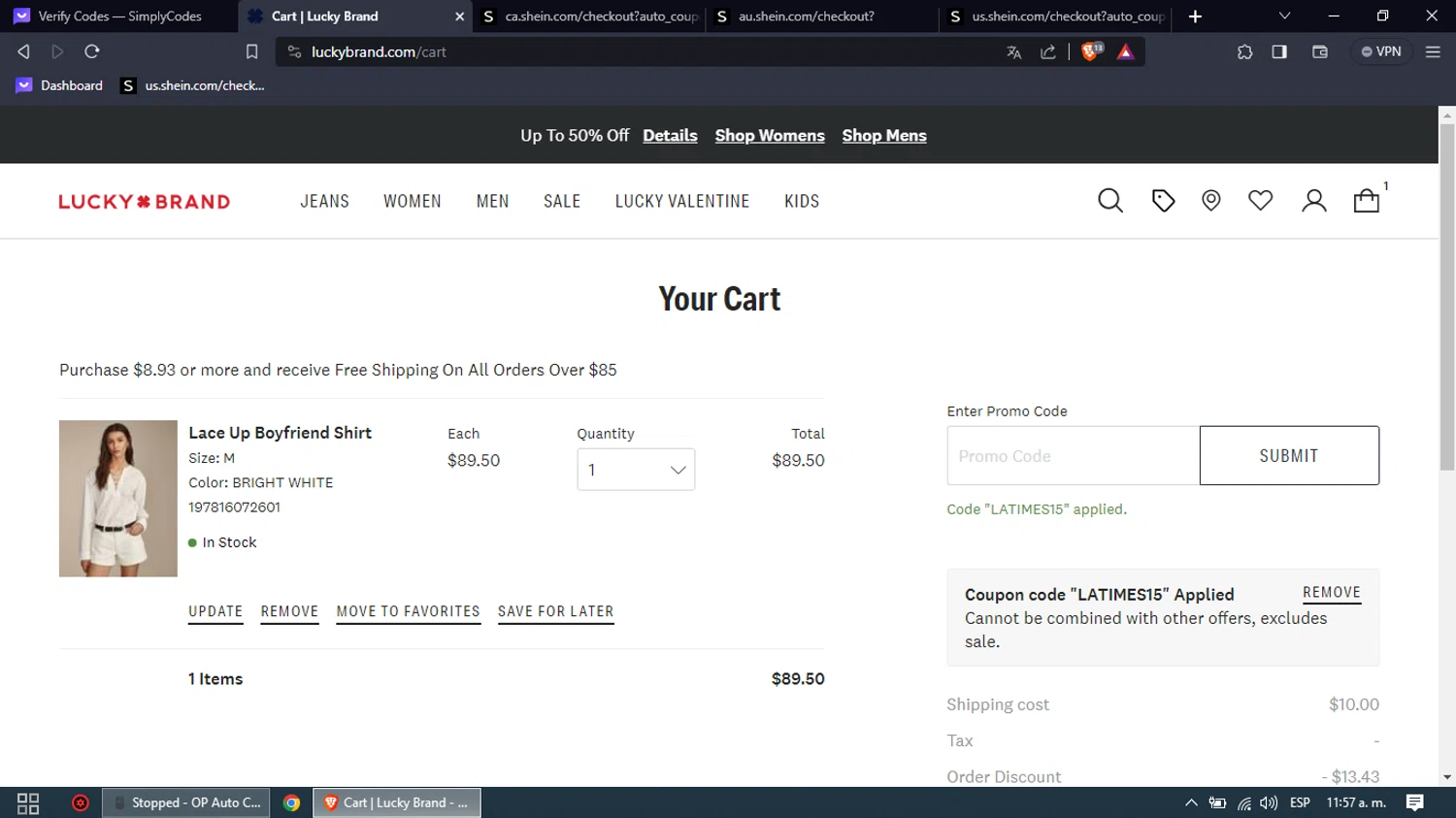 Lucky Brand Promo Codes 15 Off February 2024