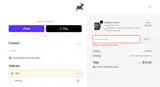 Lucky Goat Coffee coupon verification screenshot