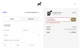Lucky Goat Coffee coupon verification screenshot