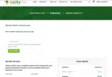 Lucky Link Peptides coupon verification screenshot