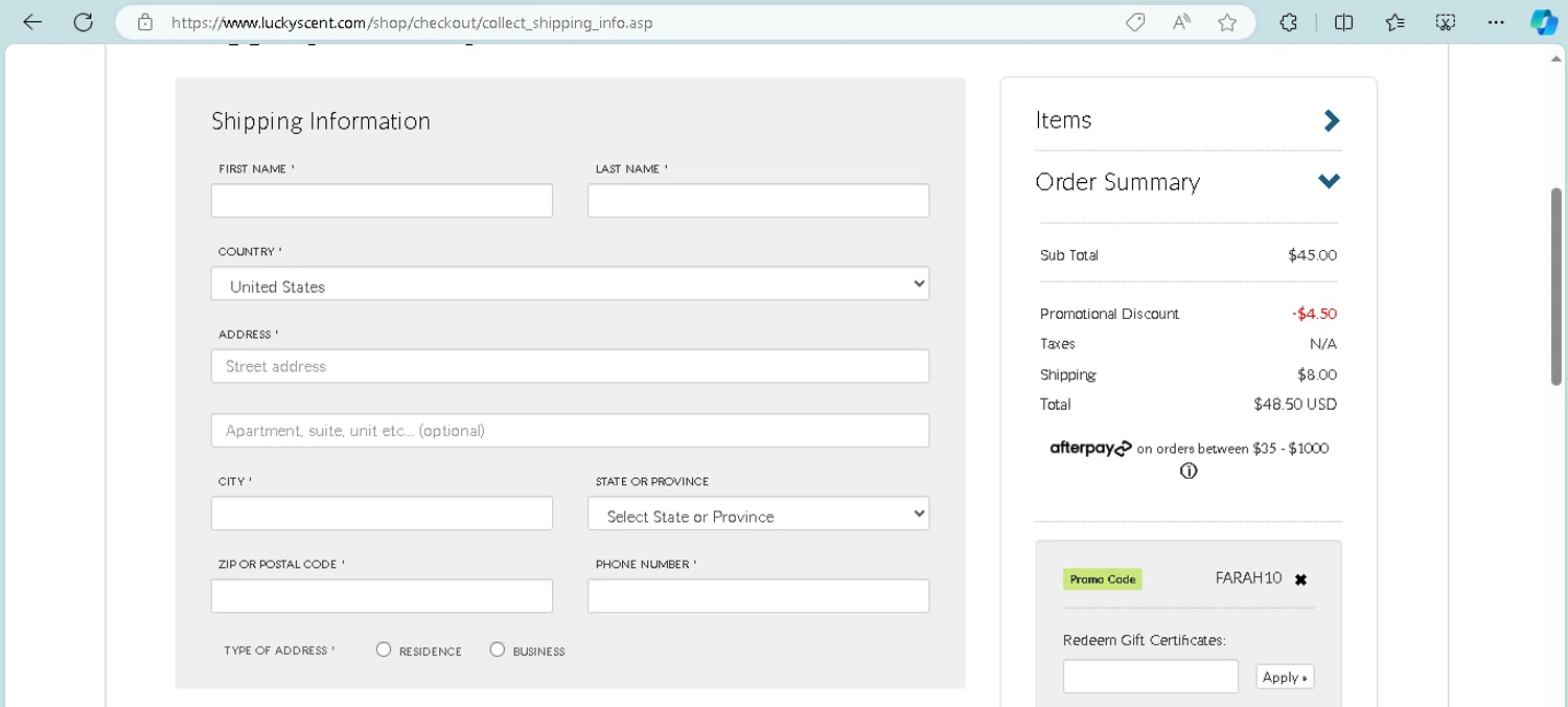 Luckyscent Promo Codes 20 Off May 2024