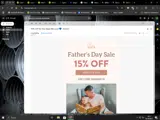 DADSDAY15 coupon verification screenshot