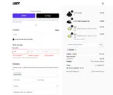 Lucy Nicotine coupon verification screenshot