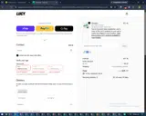 Lucy Nicotine coupon verification screenshot