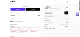 Lucy Nicotine coupon verification screenshot