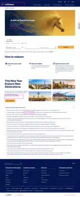 Lufthansa coupon verification screenshot