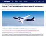 Lufthansa coupon verification screenshot