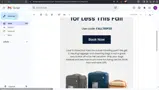 Luggage Free coupon verification screenshot