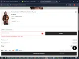 Luisa Spagnoli Online Shop coupon verification screenshot