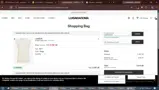 Luisa Via Roma coupon verification screenshot