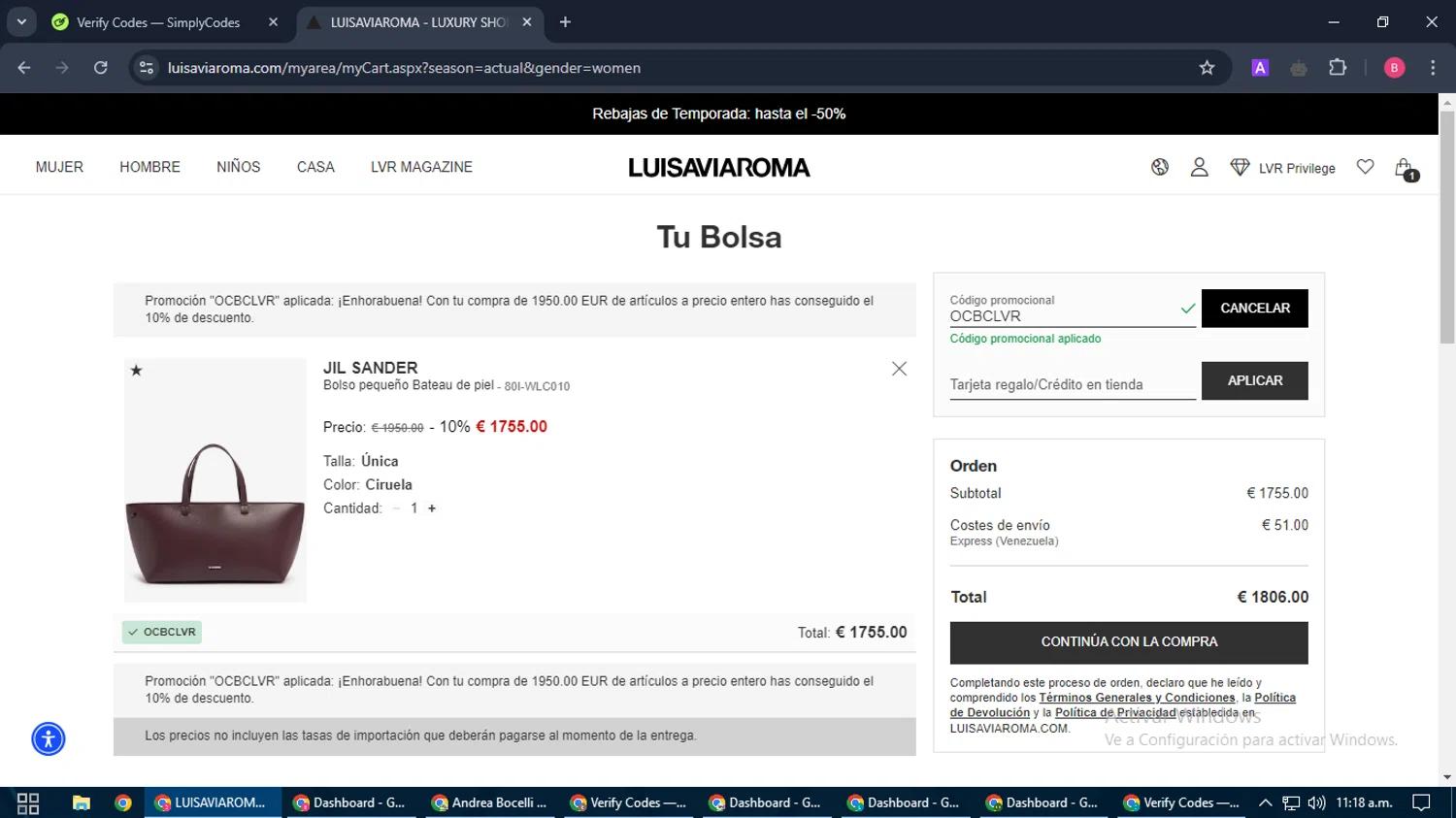 how to use Luisaviaroma coupons