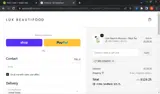 WELCOME15 coupon verification screenshot