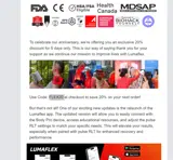 FLEX20 coupon verification screenshot