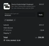 KBDNEWS coupon verification screenshot