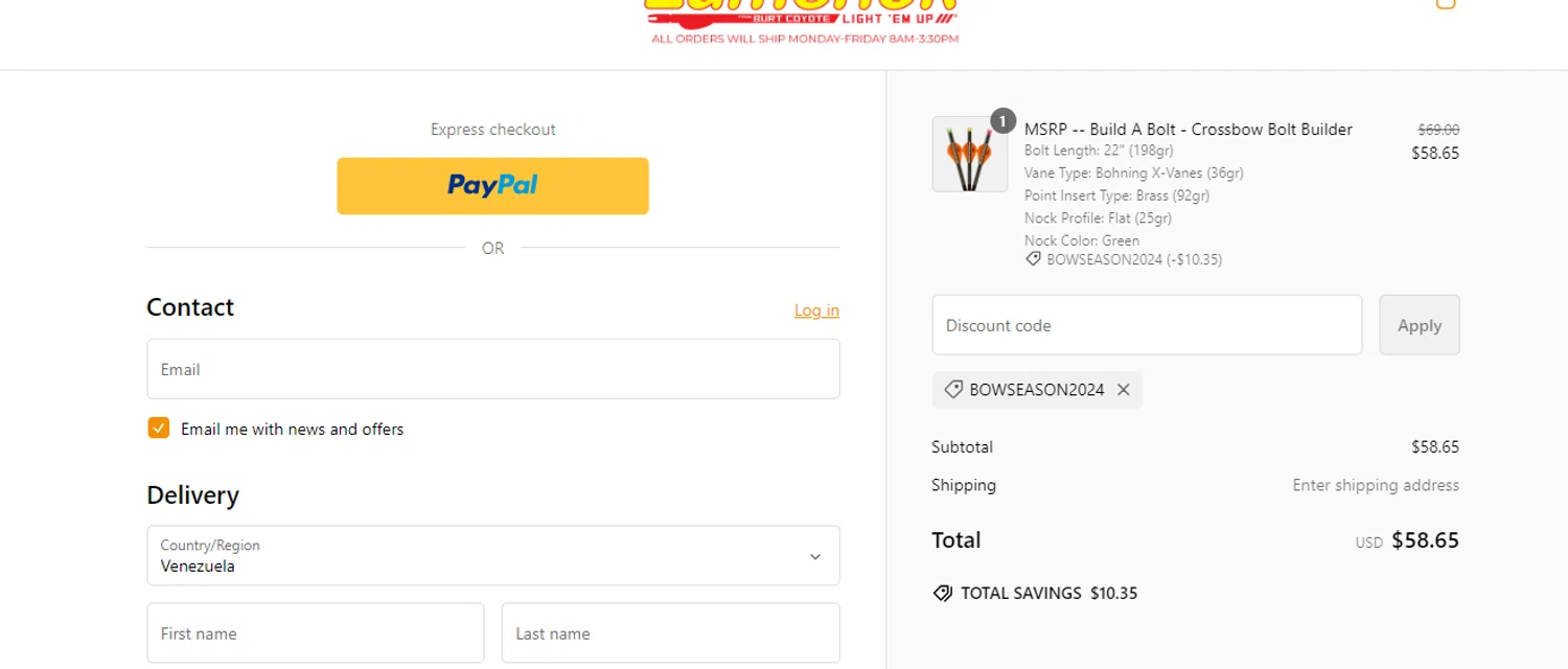 Lumenok discount code screenshot showing code BOWSEASON2024 applied at Lumenok checkout page. Uploaded by SimplyCodes community member peachee on Nov 1, 2024
