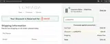 LUMIDPF15 coupon verification screenshot