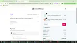 Luminess Beauty coupon verification screenshot
