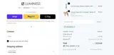 Luminess Beauty coupon verification screenshot