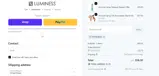 Luminess Beauty coupon verification screenshot