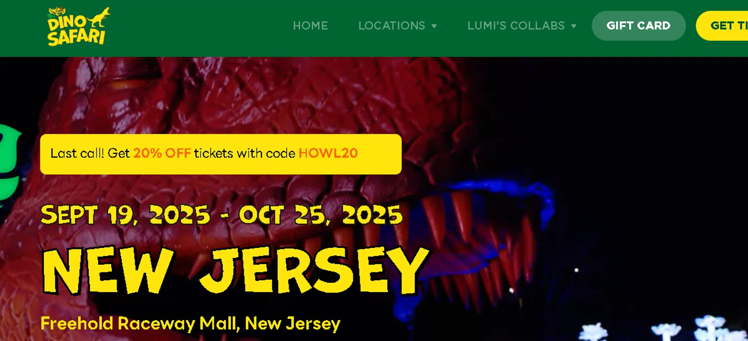 Lumino City Festival discount code screenshot showing code HOWL20 applied at Lumino City Festival checkout page. Uploaded by SimplyCodes community member goldhooh on Nov 15, 2025