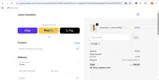 Lumy Cosmetics coupon verification screenshot