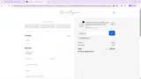 BLOWOUT25 coupon verification screenshot