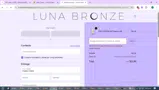 BRONZED coupon verification screenshot