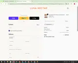 LUNABRINLEY15 coupon verification screenshot