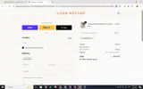 LUNAVIPSALE coupon verification screenshot