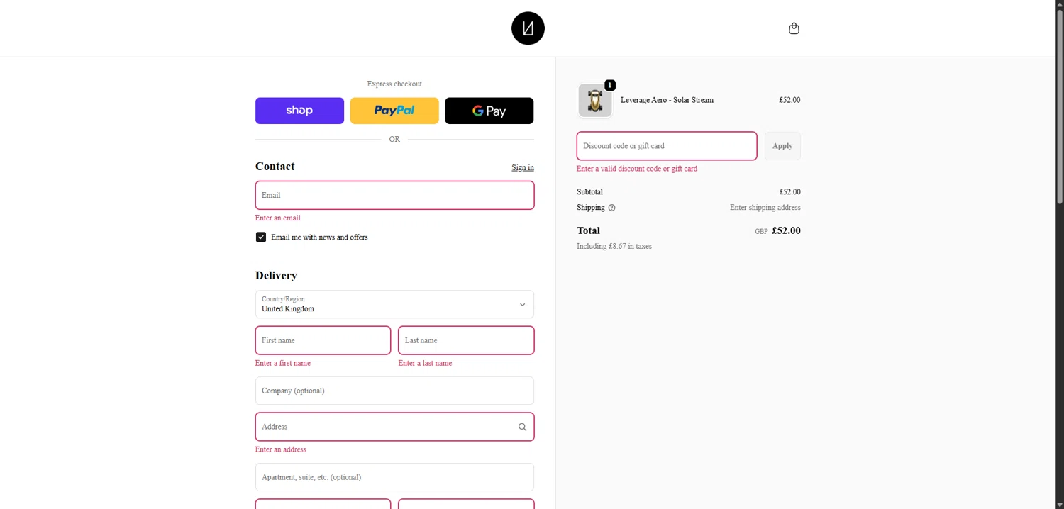 Lunar Artefacts promo code screenshot showing code CORPORDERS30AW applied at Lunar Artefacts checkout page. Uploaded by SimplyCodes community member TokenCollector1268 on Nov 24, 2025