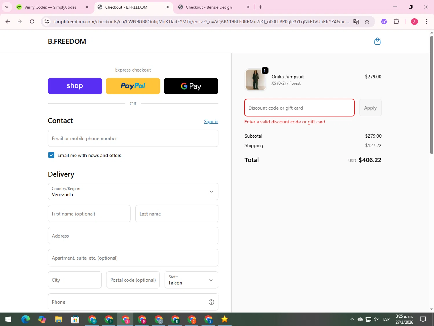 LunarCrush promo code screenshot showing code AFFILIATEWATCH applied at LunarCrush checkout page. Uploaded by SimplyCodes community member 00000056 on Feb 27, 2026