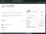 LUNARES15 coupon verification screenshot