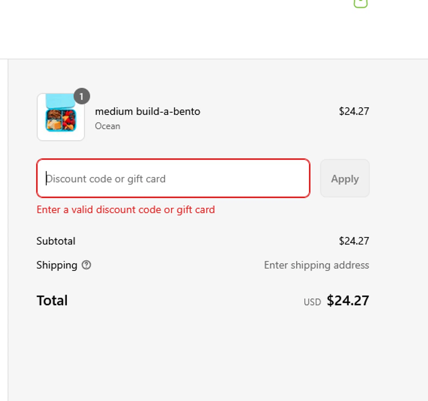 LunchBots promo code screenshot showing code HELLOLITTLEFOODIES_20OFF applied at LunchBots checkout page. Uploaded by SimplyCodes community member BLUEBLASTOISE on Jun 12, 2025