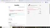 LUNETTEBLACKFRIDAY25 coupon verification screenshot