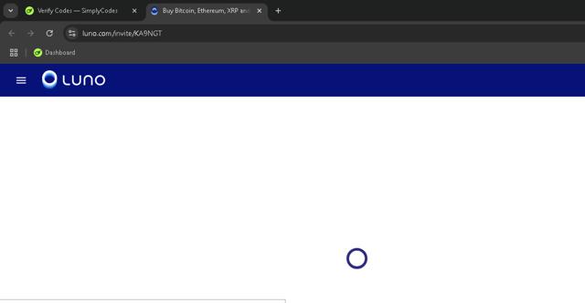 Luno checkout page showing Luno discount code box | Screenshot taken by SimplyCodes community member on Mar 10, 2025