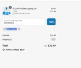 AWILDROUX coupon verification screenshot