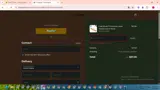 SAVING coupon verification screenshot