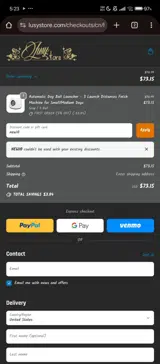 Lusy Store coupon verification screenshot