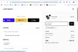 luvi15%off coupon verification screenshot