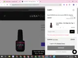SARAHG10 coupon verification screenshot